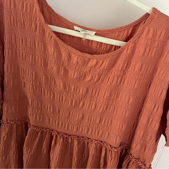 Entro Ruffled Babydoll Top - Picture 4 of 4